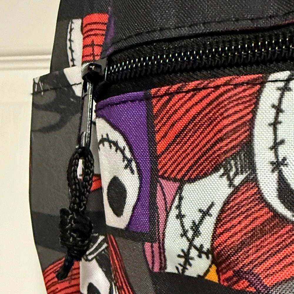 Disney Black and Purple Nightmare Before Christmas Backpack